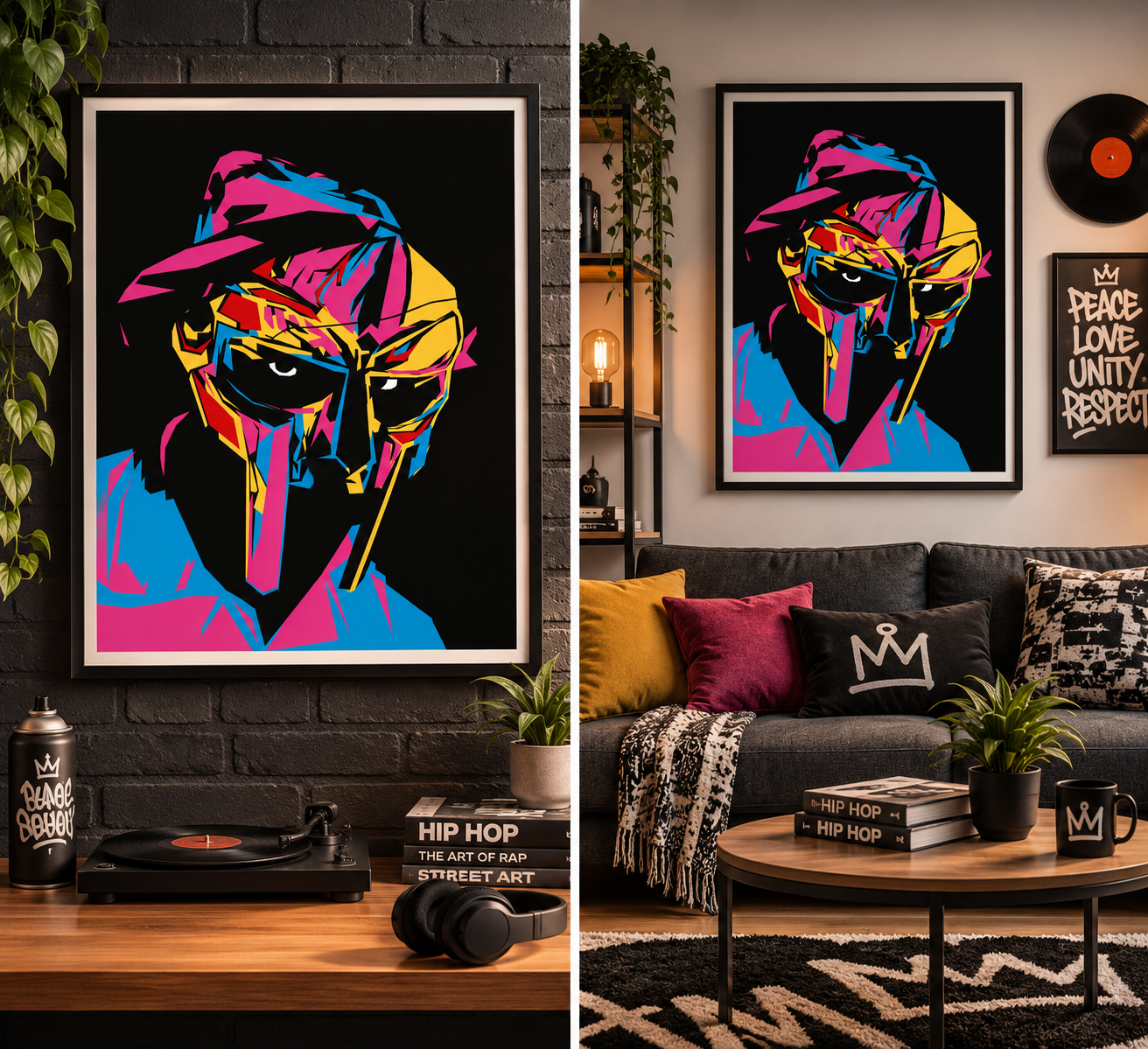 MF DOOM Pop Art Poster !