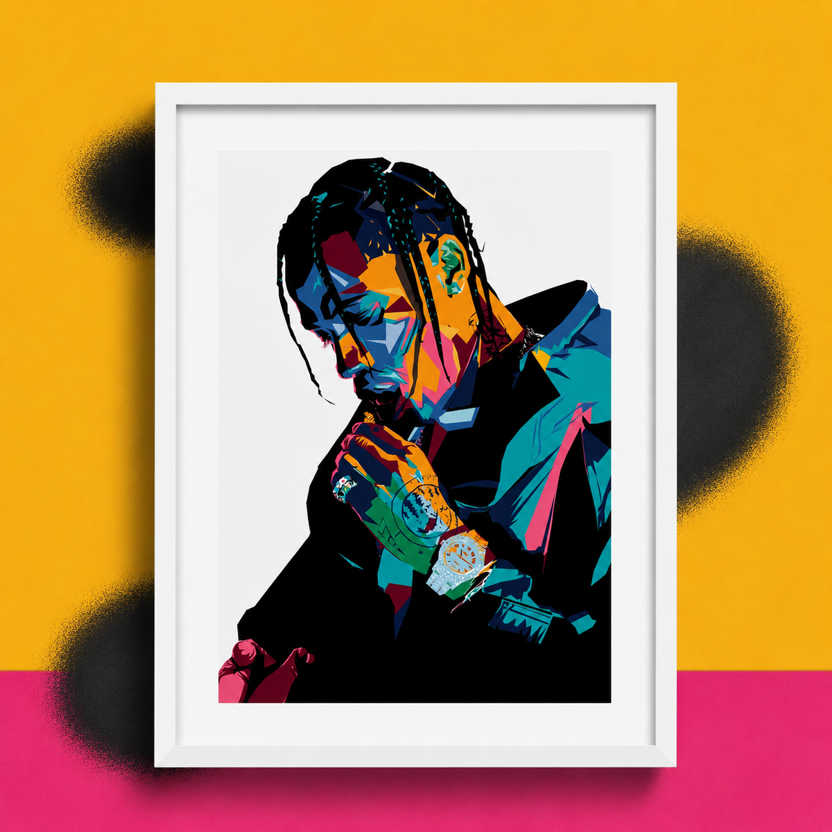 Travis Scott Pop Art Poster
