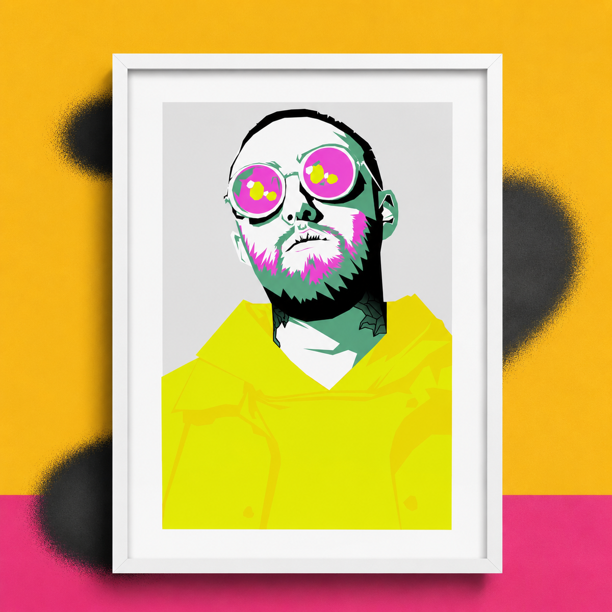 Mac Miller Pop Art Portrait