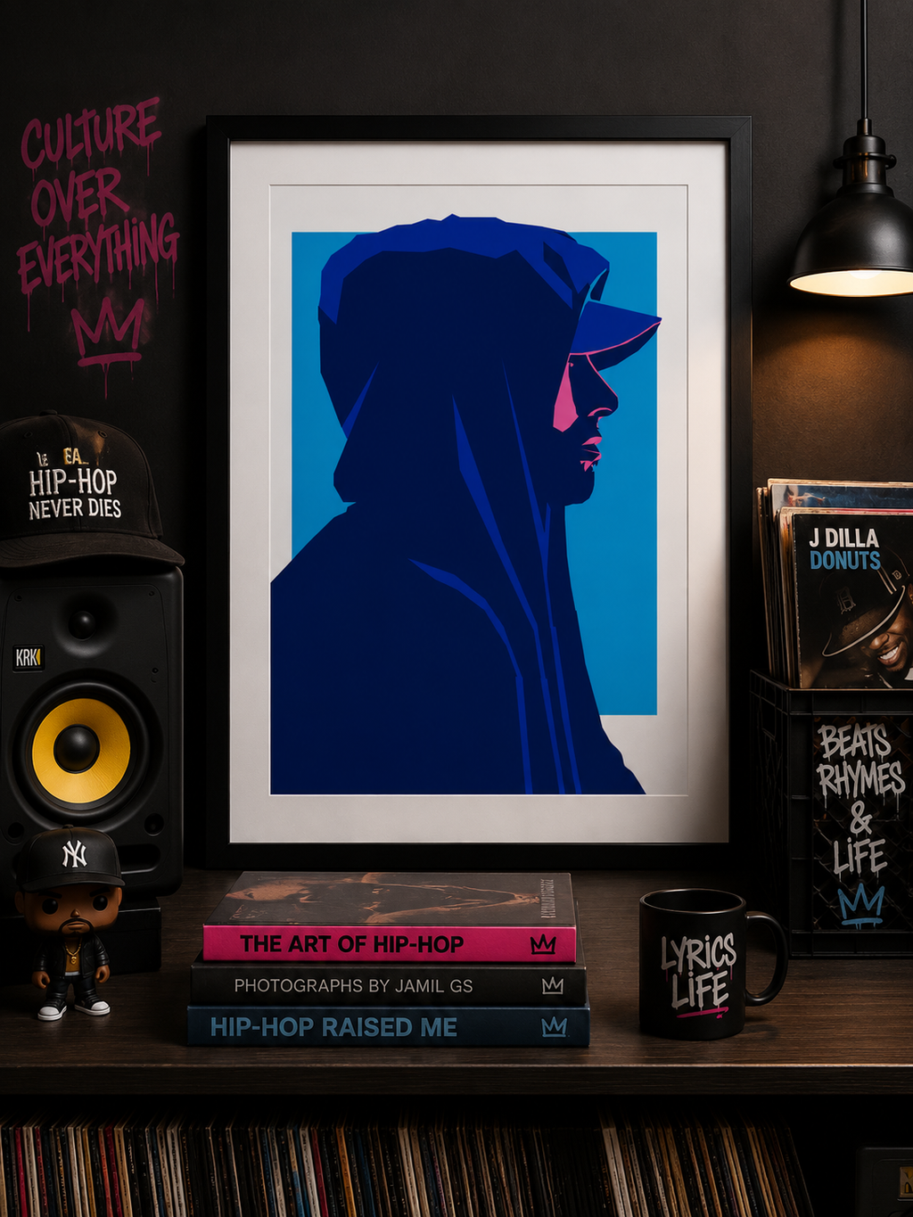 Slim Shady Pop Art Poster