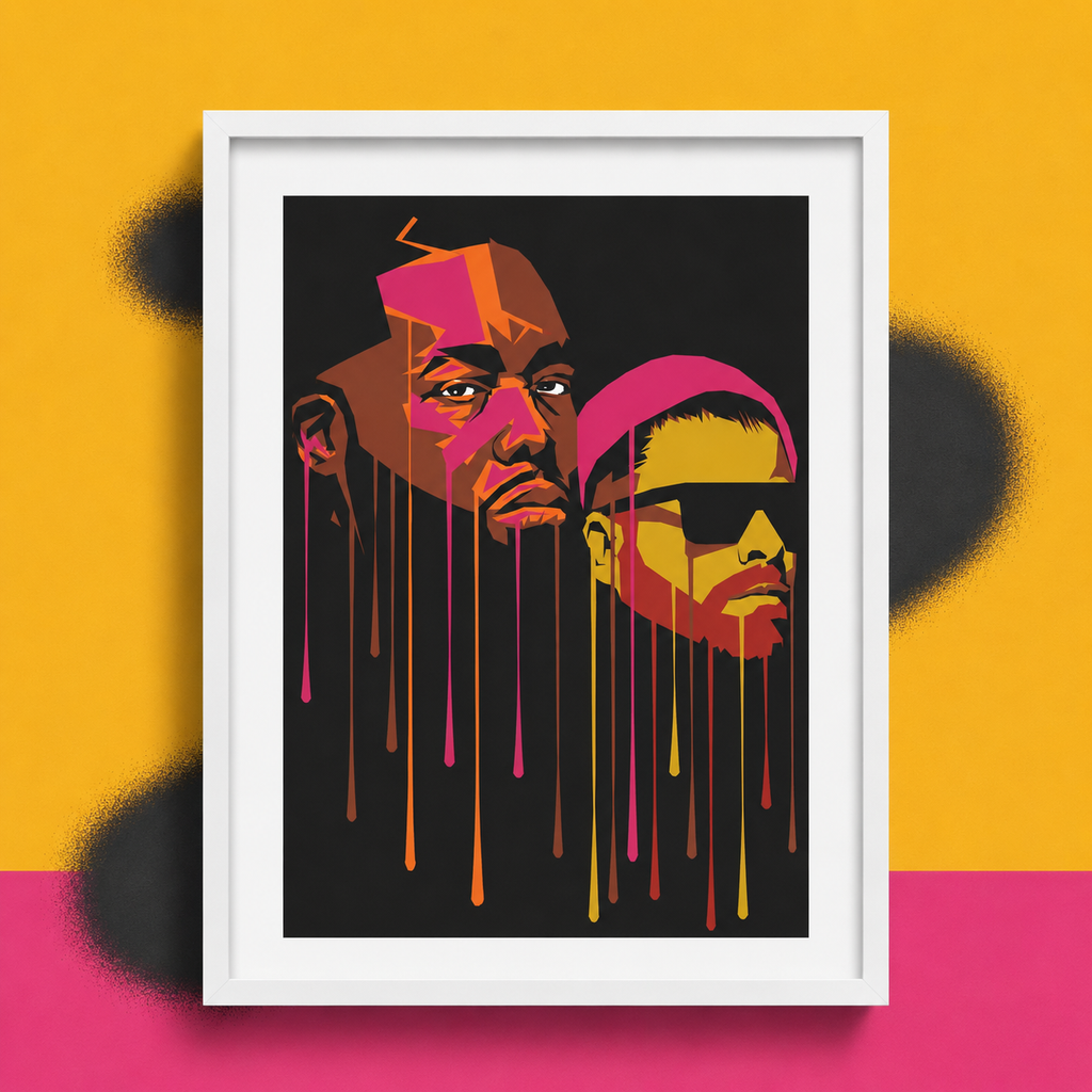 Run The Jewels Pop Art Poster