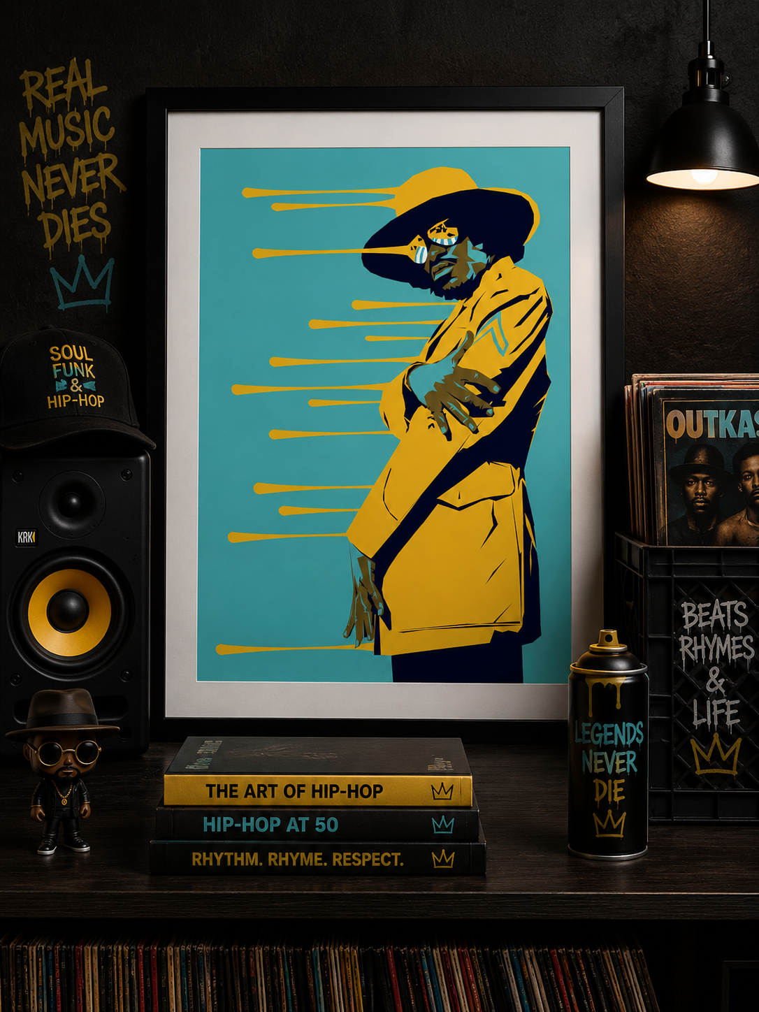 Andre3000 Pop Art Poster