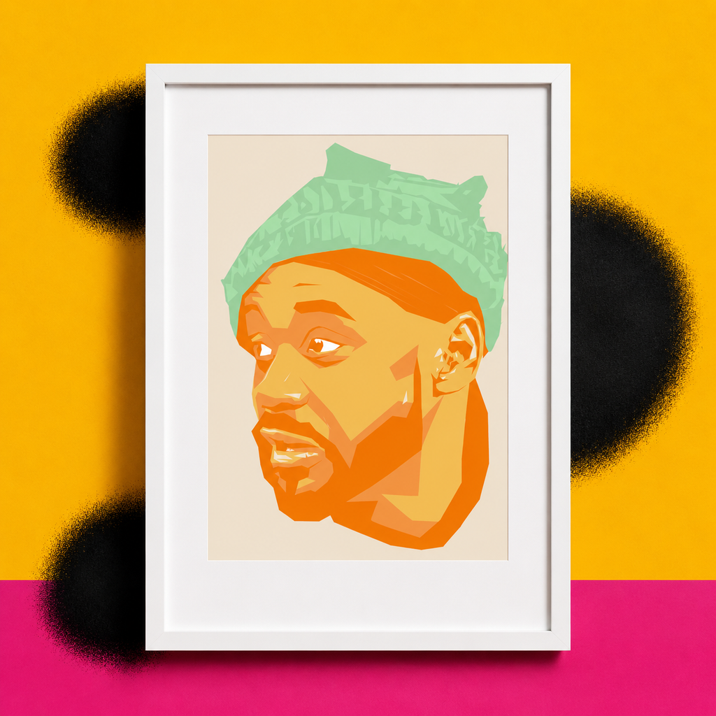 Ghostface Killa Pop Art Poster