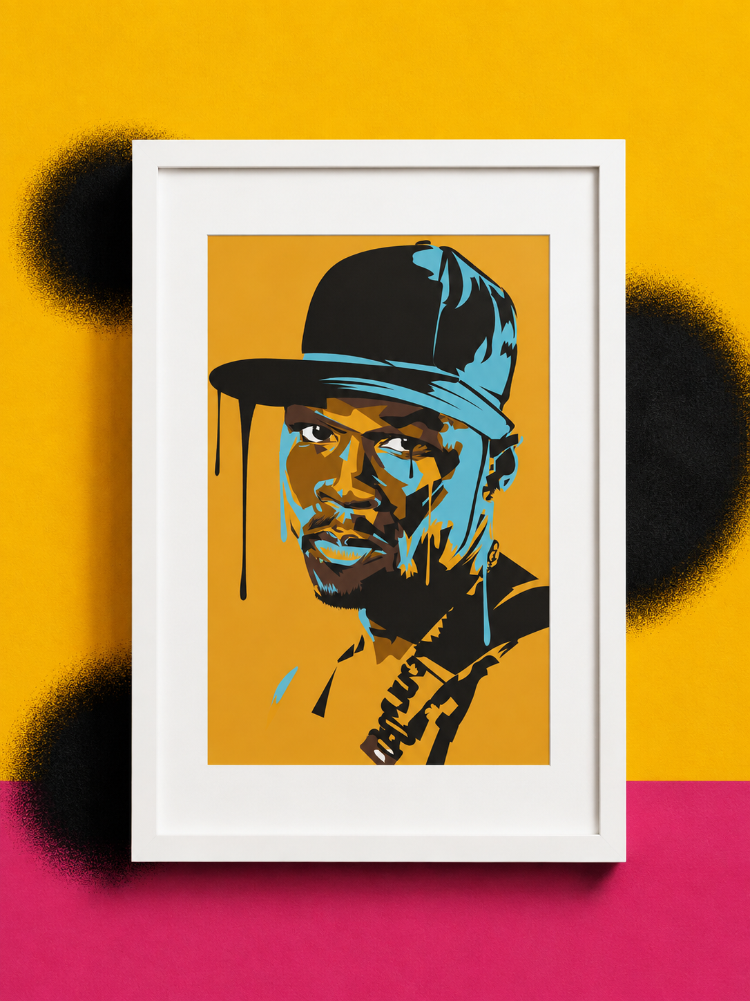 50 Cent Pop Art Poster
