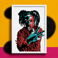 Busta Rhymes Pop Art Poster